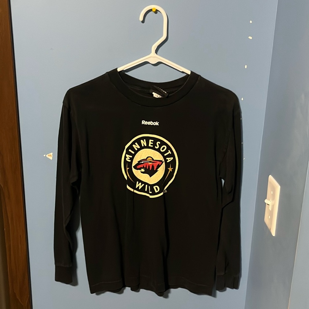 Black Minnesota Wild Long Sleeve
